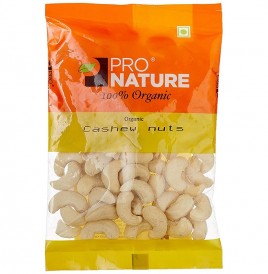 Pro Nature Organic Cashew Nuts   Pack  100 grams